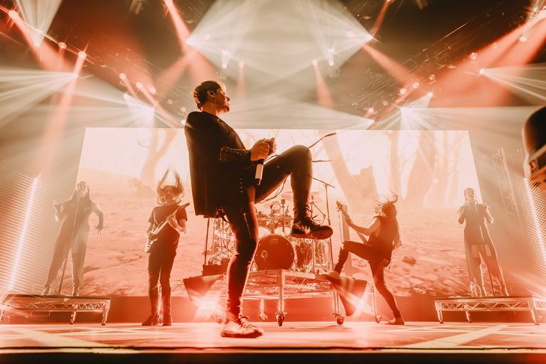 Tesseract performing live at AEC Theatre in Adelaide
